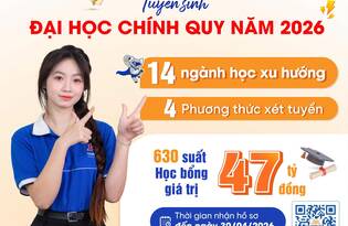 TRƯỜNG ĐẠI HỌC THÀNH ĐÔ CÔNG BỐ THÔNG TIN TUYỂN SINH ĐẠI HỌC CHÍNH QUY 2026