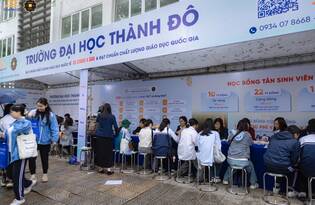 TRƯỜNG ĐẠI HỌC THÀNH ĐÔ ĐỒNG HÀNH CÙNG THÍ SINH TẠI NGÀY HỘI TƯ VẤN TUYỂN SINH NĂM 2026